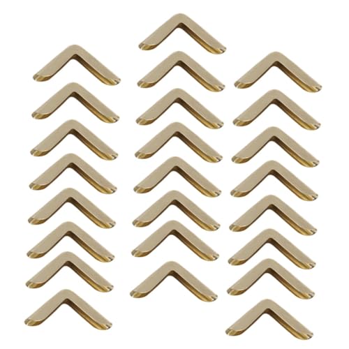 Veemoon 180 Stück Teiliges Vintage Metall Buchecken Gold Eckenschutz für Fotoalben Notizbücher Scrapbooking und Aktenordner Robuster Kantenschutz für Langlebige Buch Albumkanten Veemoon 180 Stück Teiliges Vintage Metall Buchecken Gold Eckenschutz für Fotoalben Notizbücher Scrapbooking und Aktenordner Robuster Kantenschutz für Langlebige Buch Albumkanten von Veemoon