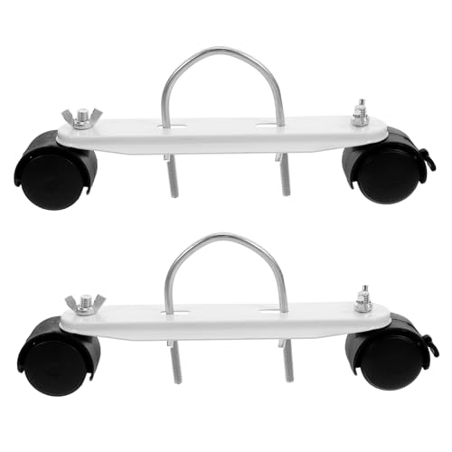 Veemoon Ersatzrollenhalterung Für Elektrische Heizkörper Tragbar Und Drehbar Robuste Basis Mit Tragbaren Rädern Einsetzbar Für Terrassen Und Wohnräume Einfach Zu Bewegen Und Einzustellen von Veemoon