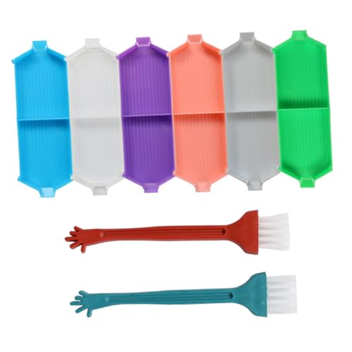 Veemoon Tablett Für Perlen-sortierung Strassplatte Perlensortiertablett Stickwerkzeughalter Halter Aus Langlebigem Kunststoff Kompakt Und Leicht Für DIY-bastler Veemoon Tablett Für Perlen-sortierung Strassplatte Perlensortiertablett Stickwerkzeughalter Halter Aus Langlebigem Kunststoff Kompakt Und Leicht Für DIY-bastler von Veemoon