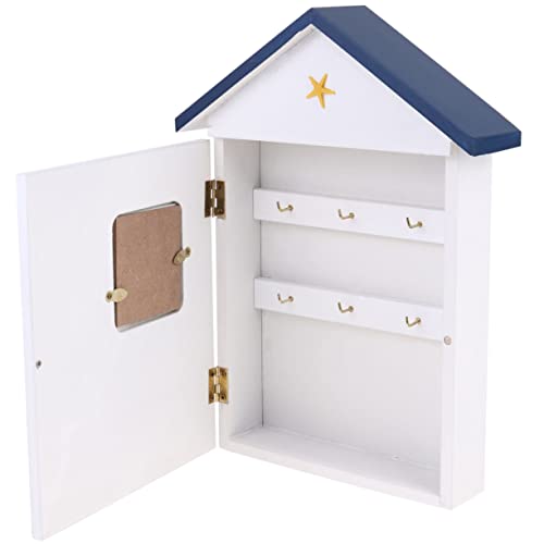 Veemoon 1Stück Schlüsselhalter im Mediterranen Stil Wandmontage Box für Schlüsselorganisation und Praktisch für Flur Garage oder Eingangsbereich Veemoon 1Stück Schlüsselhalter im Mediterranen Stil Wandmontage Box für Schlüsselorganisation und Praktisch für Flur Garage oder Eingangsbereich von Veemoon