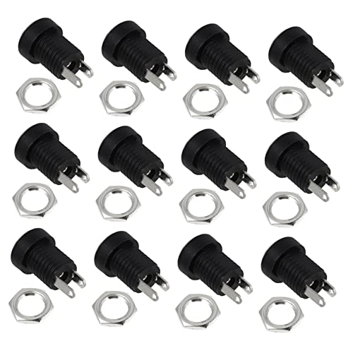 Veemoon 1Tasche Steckdose Power Jack mit Nüssen Panel Mount für Elektronische Langlebig Einfach zu Montieren für DIY Projekte Reparaturen Veemoon 1Tasche Steckdose Power Jack mit Nüssen Panel Mount für Elektronische Langlebig Einfach zu Montieren für DIY Projekte Reparaturen von Veemoon