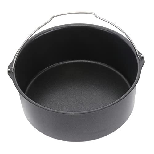 Veemoon 1stück Luftfritteusen Zubehör Antihaft Pizza Und Kuchenpfanne Backform Für Heißluftfritteuse Praktisches Küchenwerkzeug Für Zuhause Für Einfache Zubereitung Und Reinigung von Veemoon