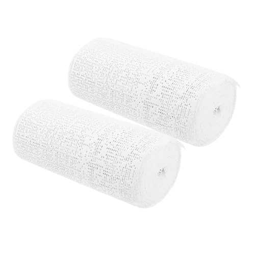 Veemoon 2rollen Gips Tuch DIY Material Für Bergmodelle Formen Von Geländeformen Wand Loch Patch Füllstoff Passt Lose Wand Leuchte Sand Tisch Modell Szene von Veemoon