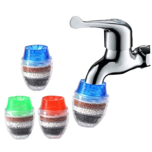 Veemoon 2 STÜCK Aktivkohle Wasserfilter für Küchenarmatur Aktivkohle Filter Rostbeständig Installieren Entfernt Rost und Sedimente Kompatibel mit Standard Wasserhähnen Zufällige Farbe Veemoon 2 STÜCK Aktivkohle Wasserfilter für Küchenarmatur Aktivkohle Filter Rostbeständig Installieren Entfernt Rost und Sedimente Kompatibel mit Standard Wasserhähnen Zufällige Farbe von Veemoon