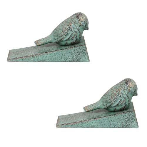 Veemoon 2 STÜCK Teiliges Vintage Türkeil aus Robustem Gusseisen Dekorativer Vogel design Türstopper für Haus und Büro Schwere Ausführung Praktischer Türkeil Schutz für Innenräume Veemoon 2 STÜCK Teiliges Vintage Türkeil aus Robustem Gusseisen Dekorativer Vogel design Türstopper für Haus und Büro Schwere Ausführung Praktischer Türkeil Schutz für Innenräume von Veemoon