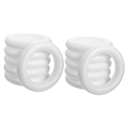 Veemoon 2 Sätze DIY Blumenkranz Ringe Schaumstoff Für Hochzeiten Und Heimdekoration Bastelmaterial Für Kreative Kränze Und Arrangements 6 Stück * 2 Veemoon 2 Sätze DIY Blumenkranz Ringe Schaumstoff Für Hochzeiten Und Heimdekoration Bastelmaterial Für Kreative Kränze Und Arrangements 6 Stück * 2 von Veemoon