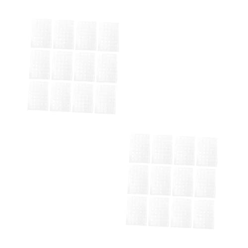 Veemoon 2 Sätze Transparente Pads Für Türgriffe Selbstklebende Stoßdämpfer Zur Geräuschreduzierung Und Schutz Von Oberflächen 80 Stück * 2 von Veemoon