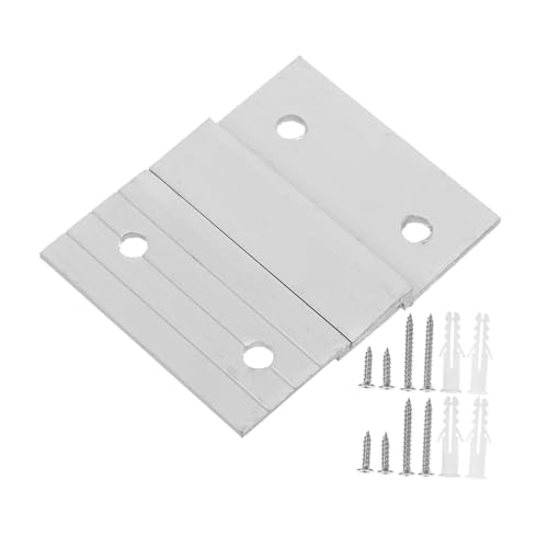Veemoon 2 Satz Hochbelastbare Z Clips zur Wandmontage Ineinandergreifendes Aufhängesystem für Kunstrahmen Spiegel und Whiteboards Umfassendes Hardware Kit Veemoon 2 Satz Hochbelastbare Z Clips zur Wandmontage Ineinandergreifendes Aufhängesystem für Kunstrahmen Spiegel und Whiteboards Umfassendes Hardware Kit von Veemoon