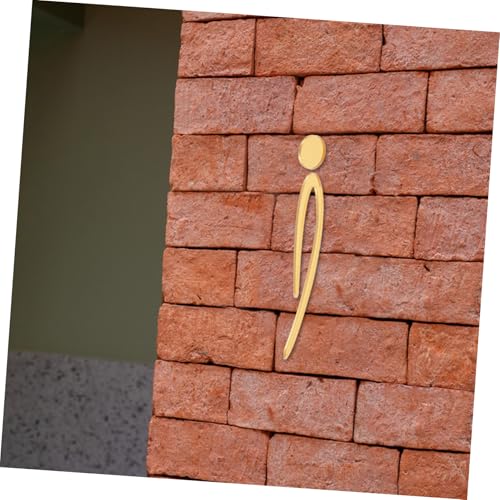 Veemoon 2 Stück Acryl Toilettenschild Set mit Männer und Frauensymbolen Wasserfest Selbstklebend Modernes Design für Büro Hotel Wc Tür und Wanddekoration Goldfarben Teilig Veemoon 2 Stück Acryl Toilettenschild Set mit Männer und Frauensymbolen Wasserfest Selbstklebend Modernes Design für Büro Hotel Wc Tür und Wanddekoration Goldfarben Teilig von Veemoon