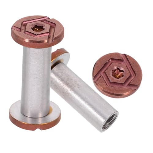 Veemoon 2 Stück Griffschrauben DIY Messergriff Befestigungselemente Robust Langlebig für Küchenmesser Reparatur und Handwerksprojekte Veemoon 2 Stück Griffschrauben DIY Messergriff Befestigungselemente Robust Langlebig für Küchenmesser Reparatur und Handwerksprojekte von Veemoon