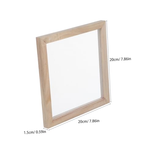 Veemoon 2 Stück Holzpapierrahmen Papierherstellungsform Rahmensiebe Für Die Papierherstellung Bilderrahmen Aus Naturholz Holzhandwerk Bilderrahmen Papierrahmen Set Veemoon 2 Stück Holzpapierrahmen Papierherstellungsform Rahmensiebe Für Die Papierherstellung Bilderrahmen Aus Naturholz Holzhandwerk Bilderrahmen Papierrahmen Set von Veemoon