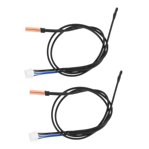 Veemoon 2 Stück Hvac Temperaturfühler Epoxidbeschichtet Thermistor Sonde Kompatibel mit Panasonic Klimaanlagen Präziser Temperaturwiderstand für Innengeräte Einfache Montage Langlebig für Veemoon 2 Stück Hvac Temperaturfühler Epoxidbeschichtet Thermistor Sonde Kompatibel mit Panasonic Klimaanlagen Präziser Temperaturwiderstand für Innengeräte Einfache Montage Langlebig für von Veemoon