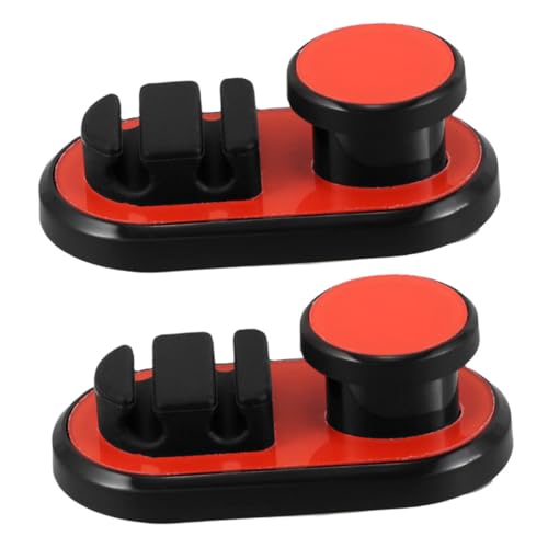 Veemoon 2 Stück Kabel Organizer Clips Multifunktionale Kabelhalter für Schreibtisch und Auto Elegantes Design für Effektive Kabelverwaltung und Vielseitige Nutzung Veemoon 2 Stück Kabel Organizer Clips Multifunktionale Kabelhalter für Schreibtisch und Auto Elegantes Design für Effektive Kabelverwaltung und Vielseitige Nutzung von Veemoon