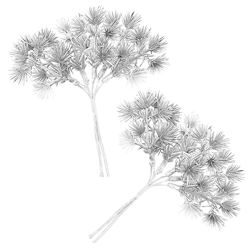 Veemoon 2 Stück Kiefernstecklinge Ornamente Baum Tannenzapfen zum Dekorieren wählt attraktion Materialien für Weihnachtskränze künstliche Tannenzapfen-Picks Plastikblume Silver Veemoon 2 Stück Kiefernstecklinge Ornamente Baum Tannenzapfen zum Dekorieren wählt attraktion Materialien für Weihnachtskränze künstliche Tannenzapfen-Picks Plastikblume Silver von Veemoon