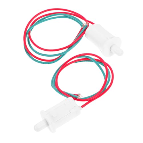 Veemoon 2 Stück Kühlschrank Türlicht Schalter mit Kabel Automatischer Türkontakt für Gefrierschrank und Kleiderschrank Einfache Montage Energiesparende Lichtsteuerung Zuverlässiger Veemoon 2 Stück Kühlschrank Türlicht Schalter mit Kabel Automatischer Türkontakt für Gefrierschrank und Kleiderschrank Einfache Montage Energiesparende Lichtsteuerung Zuverlässiger von Veemoon