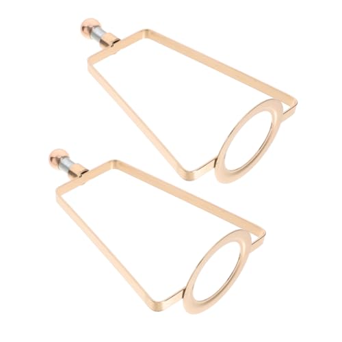 Veemoon 2 Stück Lampenhalterung Langlebigem Eisenrahmen für DIY Lampenschirme Tisch und Stehlampe Zubehör Einfach zu Montierender Lampenschirm Halter für Zuhause Veemoon 2 Stück Lampenhalterung Langlebigem Eisenrahmen für DIY Lampenschirme Tisch und Stehlampe Zubehör Einfach zu Montierender Lampenschirm Halter für Zuhause von Veemoon
