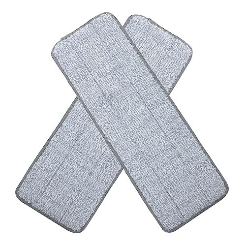 Veemoon 2 Stück Mikrofaser Ersatz Mop Pad für Trockene und Wiederverwendbare Wischmopp Pads für Versiegelte Böden Geeignet für Fliesen und Marmor Veemoon 2 Stück Mikrofaser Ersatz Mop Pad für Trockene und Wiederverwendbare Wischmopp Pads für Versiegelte Böden Geeignet für Fliesen und Marmor von Veemoon