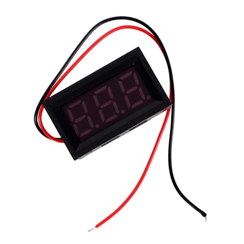 Veemoon 2 Stück Mini LED Digitalvoltmeter Stellig Breiter Spannungsbereich für Präzise Messungen Messgerät für Schaltkreis Tests und Kalibrierungen Veemoon 2 Stück Mini LED Digitalvoltmeter Stellig Breiter Spannungsbereich für Präzise Messungen Messgerät für Schaltkreis Tests und Kalibrierungen von Veemoon