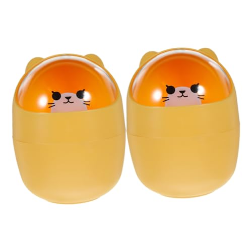 Veemoon 2 Stück Mini Tischmülleimer mit Klappdeckel Kleiner Desktop Abfalleimer mit Niedlichem Cartoon Design Platzsparend und Vielseitig für Büro Schlafzimmer Küche und Wohnzimmer Veemoon 2 Stück Mini Tischmülleimer mit Klappdeckel Kleiner Desktop Abfalleimer mit Niedlichem Cartoon Design Platzsparend und Vielseitig für Büro Schlafzimmer Küche und Wohnzimmer von Veemoon