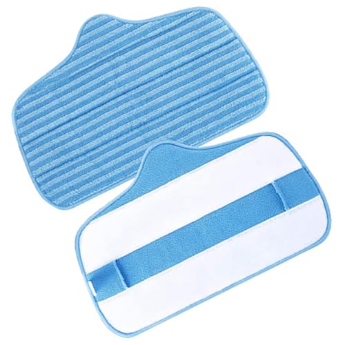 Veemoon 2 Stück Mop Pads Mikrofasern Waschbare und Wiederverwendbare Reinigungs Pads für Hartböden Fliesen und Ersatz für Wischmopp Zubehör Veemoon 2 Stück Mop Pads Mikrofasern Waschbare und Wiederverwendbare Reinigungs Pads für Hartböden Fliesen und Ersatz für Wischmopp Zubehör von Veemoon