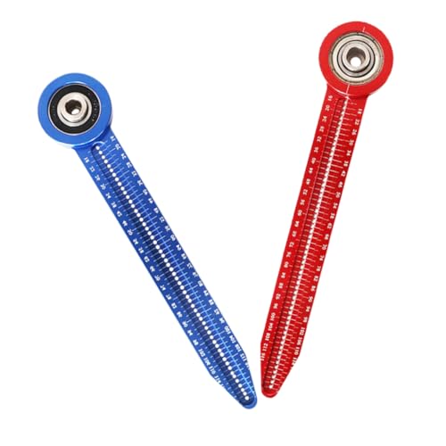 Veemoon 2 Stück Portabler Holzzeichenlineal aus Aluminiumlegierung Präziser Verstellbarer Zeichenschieber für Tischler Architekten und Ingenieure Multifunktionales Veemoon 2 Stück Portabler Holzzeichenlineal aus Aluminiumlegierung Präziser Verstellbarer Zeichenschieber für Tischler Architekten und Ingenieure Multifunktionales von Veemoon