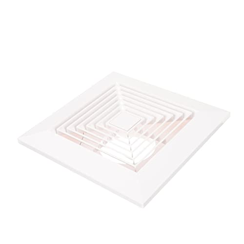 Veemoon 2 Stück Quadratischer Deckenluftauslass Hochwertigem Langlebig und Installieren Zentraler Luftkanalventilationsabdeckung für Abgehängte Decken Praktische Klimaanlagen Lüftung Veemoon 2 Stück Quadratischer Deckenluftauslass Hochwertigem Langlebig und Installieren Zentraler Luftkanalventilationsabdeckung für Abgehängte Decken Praktische Klimaanlagen Lüftung von Veemoon