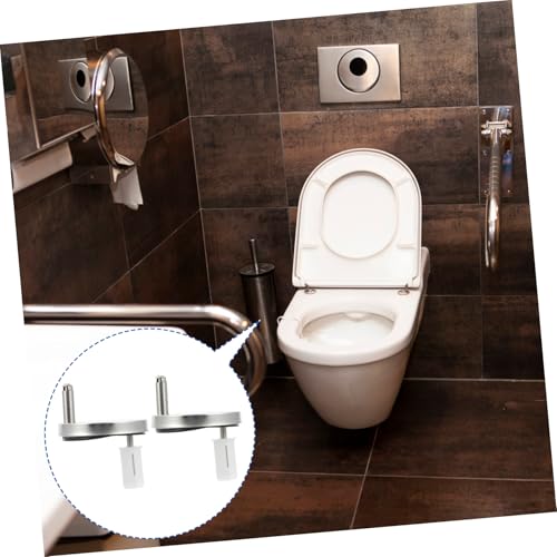 Veemoon 2 Stück Robustes Schraubenset Toilettensitz Toilet Seat Hinge Bolts Ersatzteile für Wc Sitz Befestigung Stabile Langlebige Toilettendeckel Schrauben Leicht zu Montieren Veemoon 2 Stück Robustes Schraubenset Toilettensitz Toilet Seat Hinge Bolts Ersatzteile für Wc Sitz Befestigung Stabile Langlebige Toilettendeckel Schrauben Leicht zu Montieren von Veemoon