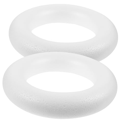 Veemoon 2 Stück Schaumstoffringe DIY Bastelmaterialien für Kreative Bastelwerkzeuge für Festtagsdekorationen und Lernspiele Veemoon 2 Stück Schaumstoffringe DIY Bastelmaterialien für Kreative Bastelwerkzeuge für Festtagsdekorationen und Lernspiele von Veemoon