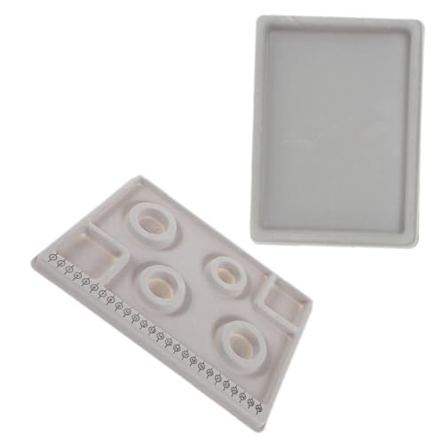 Veemoon 2 Stück Schmuckperlentablett Armbänder Zur Herstellung Von Perlenbrettern Perle Schmuck Tablett Und Tablett Mit Perlendesign Perlenschmuckbrett Für Pe-material Grey Veemoon 2 Stück Schmuckperlentablett Armbänder Zur Herstellung Von Perlenbrettern Perle Schmuck Tablett Und Tablett Mit Perlendesign Perlenschmuckbrett Für Pe-material Grey von Veemoon