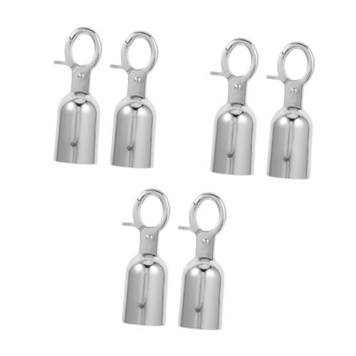 Veemoon 2 Stück Seilendkappen 30 Mm Aus Robustem Metall Mit Haken – Hochwertige Seilstopper Für Kordeln - Hanfseile Und Zaunseile - Ideal Für Den Sicheren Halt Und Die Befestigung Veemoon 2 Stück Seilendkappen 30 Mm Aus Robustem Metall Mit Haken – Hochwertige Seilstopper Für Kordeln - Hanfseile Und Zaunseile - Ideal Für Den Sicheren Halt Und Die Befestigung von Veemoon