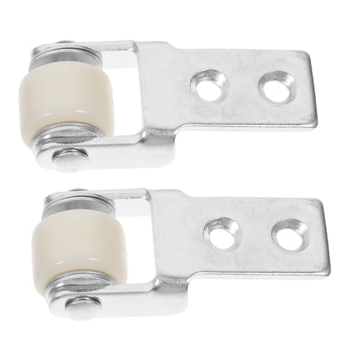 Veemoon 2 Stück Teiliges Geräuschlose Schiebetür aus Verschleißfestem Nylon Langlebige Möbelgleiter mit Rutschfester Oberfläche Geeignet für Schrank Terrassentüren Einfache Installation von Veemoon