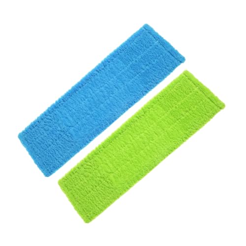 Veemoon 2 Stück Teiliges Mop Ersatzpad Dickem Korallenvlies Waschbare Wischmopp Bezüge für Fliesen und Marmorboden Langlebige Saugfähige Reinigungspads Wiederverwendbar Grün und Blau Veemoon 2 Stück Teiliges Mop Ersatzpad Dickem Korallenvlies Waschbare Wischmopp Bezüge für Fliesen und Marmorboden Langlebige Saugfähige Reinigungspads Wiederverwendbar Grün und Blau von Veemoon