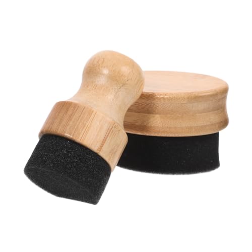 Veemoon 2 Stück Teiliges Öl Wachs Ergonomisch für Gleichmäßiges Auftragen von Öl und Wachs Holzschneidebretter Küchenutensilien Spatel Löffel und Möbel von Veemoon