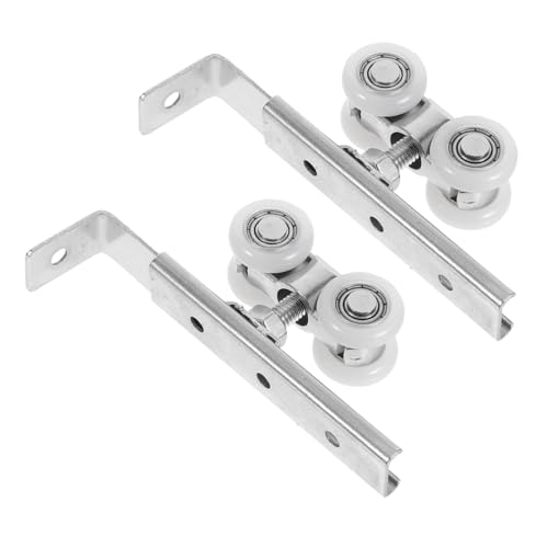 Veemoon 2 Stück Teiliges Schiebetür Silent Pulley aus Dickem Edelstahl Geräuschreduzierende Laufrollen für Küchen Schlafzimmerschränke Leise Langlebige Schiebetürräder für Kleiderschrank Veemoon 2 Stück Teiliges Schiebetür Silent Pulley aus Dickem Edelstahl Geräuschreduzierende Laufrollen für Küchen Schlafzimmerschränke Leise Langlebige Schiebetürräder für Kleiderschrank von Veemoon