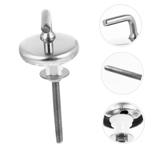 Veemoon 2 Stück Toilettensitz Schrauben aus Edelstahl Befestigungsset Langlebig Rostfrei Einfach zu Montieren Ersatz für Wc Sitz Scharniere Geeignet für Toilettendeckel von Veemoon