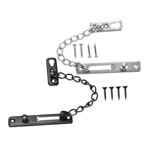 Veemoon 2 Stück Türkette für Innentüren Sicherheitsschloss für Fenster und Haustüren Robust Vielseitig Einsetzbar Effektiver Diebstahlschutz Veemoon 2 Stück Türkette für Innentüren Sicherheitsschloss für Fenster und Haustüren Robust Vielseitig Einsetzbar Effektiver Diebstahlschutz von Veemoon