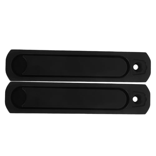 Veemoon 2 Stück Unsichtbare Fenstergriffe aus Zinklegierung Verdeckte Schiebetürgriffe für Fliegengitter und Glasfenster Kindersichere Langlebige Metallgriffe für Einfache Bedienung und von Veemoon