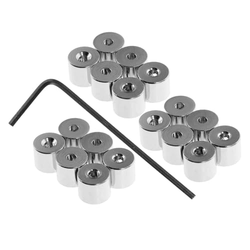 Veemoon 20 Stück Broschen/Hutnadel Rückseiten Pin Halter Verriegelung Broschennadel Stick Endkappe Pin Halter Für Rucksäcke von Veemoon