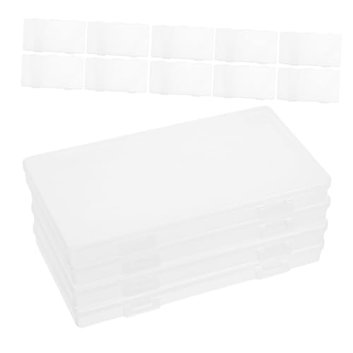 Veemoon 20 Stück Kleine Quadratische Kunststoffbehälter Mini Aufbewahrungsboxen Aus Durchsichtigem Kunststoff Mini Perlenbehälter Aus Kunststoff Behälter Für Perlen Aufbewahrung Für von Veemoon