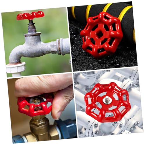 Veemoon 20 Stück Teiliges Ersatz ventilhandrad aus Edelstahl Robustes Handrad für Absperr Schieberventile Kompakt Rostfrei Einfache Montage Kompatibel mit Verschiedenen Ventilgrößen Rote Veemoon 20 Stück Teiliges Ersatz ventilhandrad aus Edelstahl Robustes Handrad für Absperr Schieberventile Kompakt Rostfrei Einfache Montage Kompatibel mit Verschiedenen Ventilgrößen Rote von Veemoon