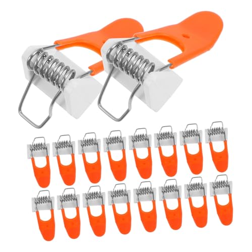 Veemoon 20 Stück Teiliges Federklemmen für Downlight Deckenleuchten Flexible und Stabile Einbauleuchten Clips Lampenhalter für Einfache Installation und Sicheren Halt von Panel von Veemoon