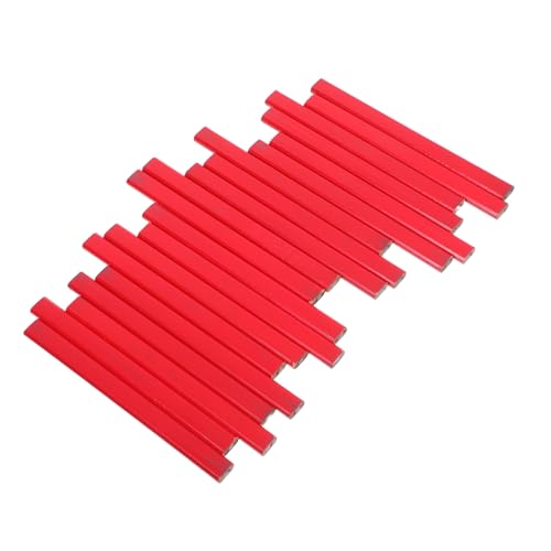 Veemoon 20 Stück Teiliges Holzhandwerker Bleistifte mit Bruchfester Mine Leicht Radierbar Langlebige Zimmermannsbleistifte für Präzises Markieren und Korrigieren bei Holzarbeiten Veemoon 20 Stück Teiliges Holzhandwerker Bleistifte mit Bruchfester Mine Leicht Radierbar Langlebige Zimmermannsbleistifte für Präzises Markieren und Korrigieren bei Holzarbeiten von Veemoon