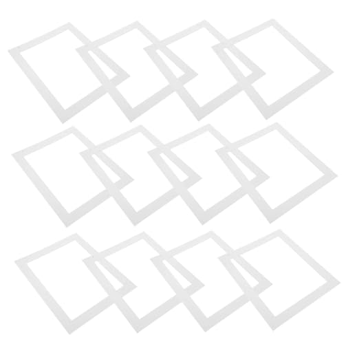 Veemoon 20 Stück Teiliges Weißes Fotomatten Säurefrei Vorgestanzte Passepartouts für Bilderrahmen Stabiler Karton für Verbesserten Farbkontrast und Optimalen Schutz von Fotos Veemoon 20 Stück Teiliges Weißes Fotomatten Säurefrei Vorgestanzte Passepartouts für Bilderrahmen Stabiler Karton für Verbesserten Farbkontrast und Optimalen Schutz von Fotos von Veemoon