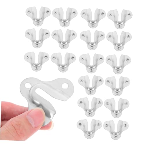 Veemoon 20 Stück Verstellbare Clips für Sofas Bilderrahmen und Spiegelmontage Robuste Halterung für Vielseitige Anwendungen Veemoon 20 Stück Verstellbare Clips für Sofas Bilderrahmen und Spiegelmontage Robuste Halterung für Vielseitige Anwendungen von Veemoon
