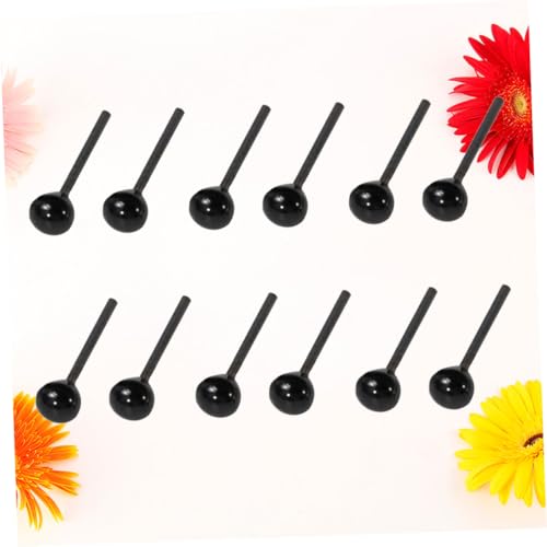 Veemoon 200 Paare DIY Tieraugen Schwarze Glas Sicherheitsaugen für Puppen Basteln Plüschtier Stofftiere Scrapbooking Handwerk Zubehör Veemoon 200 Paare DIY Tieraugen Schwarze Glas Sicherheitsaugen für Puppen Basteln Plüschtier Stofftiere Scrapbooking Handwerk Zubehör von Veemoon