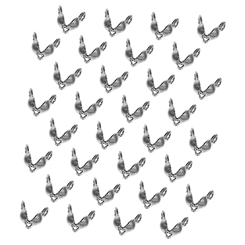 Veemoon 200 Stück Selbstgemacht Schmuck Verschlüsse für Armbänder und Metallschlösser Langlebig Multifunktional für Bastelprojekte und Schmuckherstellung Veemoon 200 Stück Selbstgemacht Schmuck Verschlüsse für Armbänder und Metallschlösser Langlebig Multifunktional für Bastelprojekte und Schmuckherstellung von Veemoon