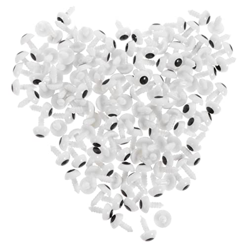 Veemoon 200Stücke DIY Puppenaugen Simulierte Kunststoffaugen für Bastelprojekte Handwerkssicherheitsaugen für Puppen und DIY Spielzeuggestaltung Veemoon 200Stücke DIY Puppenaugen Simulierte Kunststoffaugen für Bastelprojekte Handwerkssicherheitsaugen für Puppen und DIY Spielzeuggestaltung von Veemoon