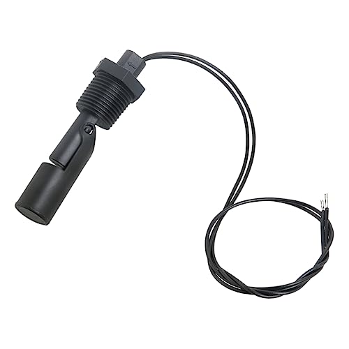 Veemoon 220V PP Wasserstandsensor Flüssigkeitsschwimmerschalter Schwarz für Aquarien Hydrokultur und Gartenarbeit Temperaturbereich von Veemoon