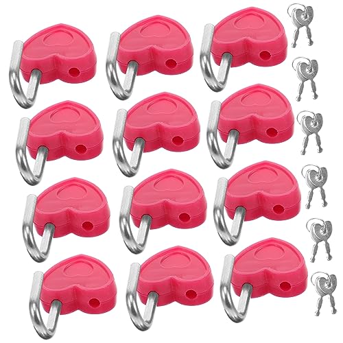 Veemoon Reisegepäckschlösser – 24er-pack Herzförmige Mini-vorhängeschlossschlüssel Schlösser Für Schließfächer Kofferschlösser Einfach Zu Bedienen Veemoon Reisegepäckschlösser – 24er-pack Herzförmige Mini-vorhängeschlossschlüssel Schlösser Für Schließfächer Kofferschlösser Einfach Zu Bedienen von Veemoon