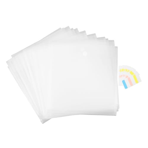 Veemoon 24 Stück Teiliges Aufbewahrungsset mit Verschluss und Deckel Kunststoff-ordner für Dokumententräger Scrapbooking-papierhalter Flexibler Schutz vor Schmutz für Büro Schule und Veemoon 24 Stück Teiliges Aufbewahrungsset mit Verschluss und Deckel Kunststoff-ordner für Dokumententräger Scrapbooking-papierhalter Flexibler Schutz vor Schmutz für Büro Schule und von Veemoon